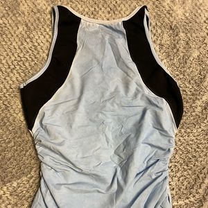 Blue tank